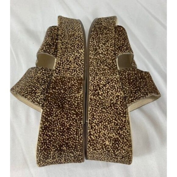 Womens Matisse Struttin Platform Cow Hair Sandals Brown Tan 8 - Picture 5 of 9